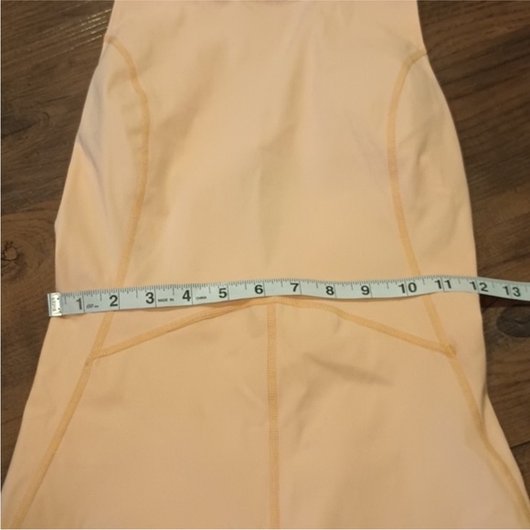 Free People Movement Pale Orange Strappy Open
Back Fitted Skinny Jumpsuit A33 - Picture 6 of 12